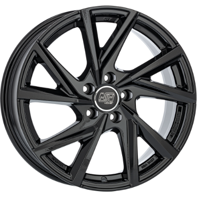 MSW 80-5 Gloss Black 6,50x16 5x100,00 ET40,00