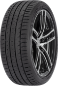 Gros plan de la bande de roulement Falken Azenis FK520 225/35 R19 88 Y XL, MFS, ZR