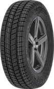 Gros plan de la bande de roulement Continental VanContact A/S Ultra 225/75 R17 114/112 Q C