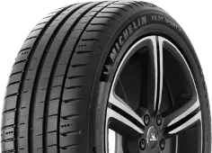 Gros plan de la bande de roulement Michelin Pilot Sport 5