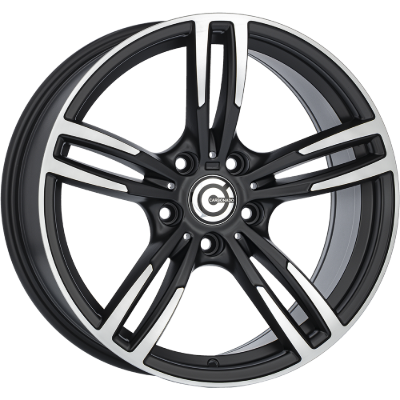 Carbonado Diamond Matt Black Polished 8,00x17 5x120,00 ET33,00