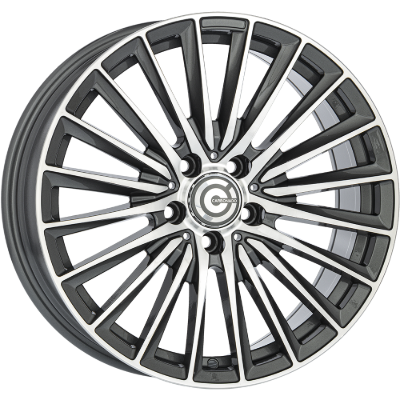Carbonado Prestige Anthracite Polished 8,00x18 5x112,00 ET35,00