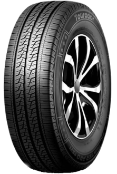 Gros plan de la bande de roulement Tourador Winter Pro TSV1 165/70 R14 89/87 R C