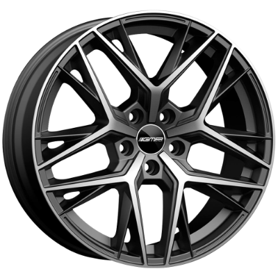 GMP Italia LUNICA Matt Anthracite Diamond 8,00x19 5x112,00 ET30,00