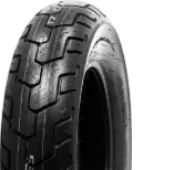 Gros plan de la bande de roulement Dunlop D404 160/80-15 74 S Rear TT M/C