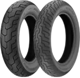 Gros plan de la bande de roulement Dunlop D404 160/80-15 74 S Rear TT