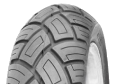 Gros plan de la bande de roulement Deli Tire SC-103 120/70-10 54 L Front/Rear TL M/C