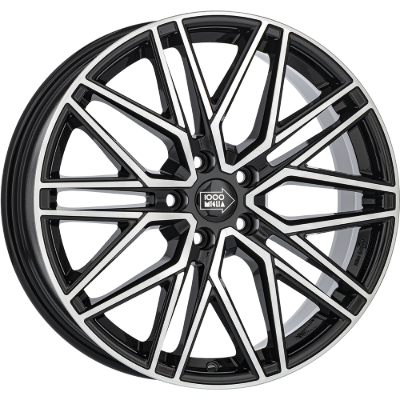 Mille Miglia MM1023 Black Polished 8,00x18 5x108,00 ET45,00