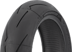 Gros plan de la bande de roulement Pirelli Diablo Supercorsa SP V4 190/55ZR17 (75 W) Rear TL M/C