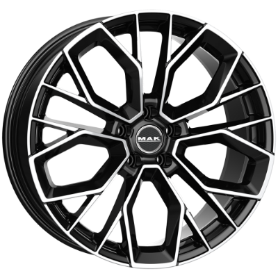 MAK Stilo-D Black Mirror 10,00x21 5x112,00 ET58,00