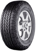 Gros plan de la bande de roulement Bridgestone Dueler All-Terrain A/T 002 235/75 R15 109 T XL
