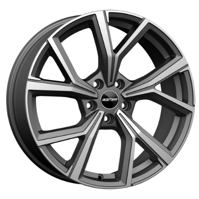 GMP Italia MENTOR Matt Anthracite Diamond 7,50x18 5x112,00 ET45,00