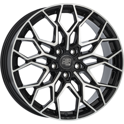 MSW 51 Black Polished 8,50x20 5x108,00 ET45,00