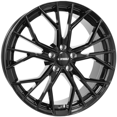 itWHEELS Tiara Gloss Black 8,00x18 5x108,00 ET45,00