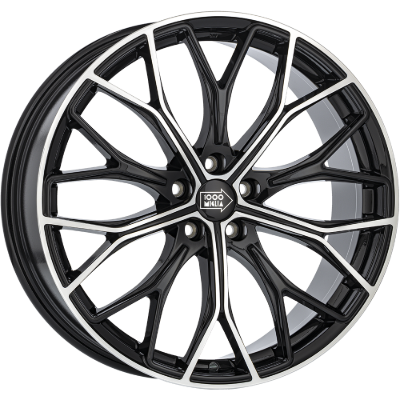 Mille Miglia MM1003 Black Polished 8,00x18 5x108,00 ET45,00
