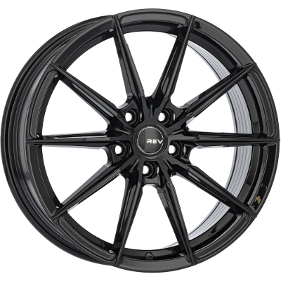 REVATIVO Nova Gloss Black 7,00x17 5x108,00 ET50,00
