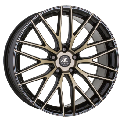 AC Wheels SYCLONE Black Polished Bronze 7,00x17 5x108,00 ET38,00
