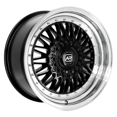 ARTECH Classic Black Polished 8,00x15 4x100,00 ET20,00