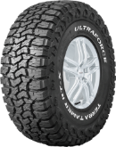 Gros plan de la bande de roulement Ultraforce Terra Tamer RT-X 265/70 R16 121/118 Q POR, WL