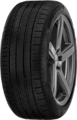Gros plan de la bande de roulement Pirelli P Zero (PZ4) 205/40 R18 86 W RUN ON FLAT R-F, XL, *, S.C.