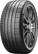 Gros plan de la bande de roulement Pirelli P Zero (PZ4) 285/30 R22 104 Y HL, XL, *, S.C.