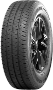 Gros plan de la bande de roulement Berlin Tires Safe Cargo 225/70 R15 112/110 S C