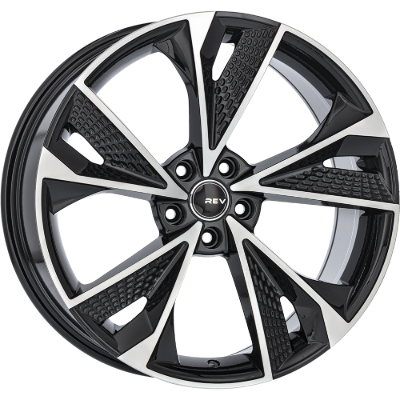 REVATIVO Evo Black Polished 8,00x18 5x112,00 ET40,00