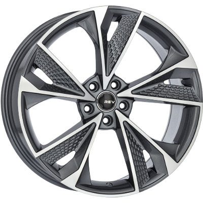 REVATIVO Evo Graphite Polished 8,00x18 5x112,00 ET40,00