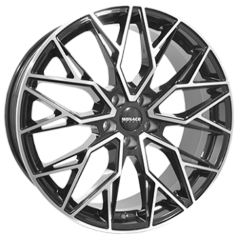 MONACO WHEELS Grand Prix 15 Black Polished