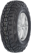 Gros plan de la bande de roulement Kumho ROAD VENTURE MT KL71 31x10.50 R15 109 Q