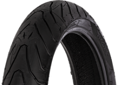 Gros plan de la bande de roulement Pirelli ANGEL ST 120/70ZR17 (58 W) Front TL M/C