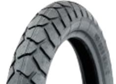 Gros plan de la bande de roulement Heidenau K76 110/80 B19 59 H Front TL M/C