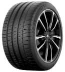 Gros plan de la bande de roulement Michelin Pilot Super Sport 295/35 R18 103 Y XL, ZR