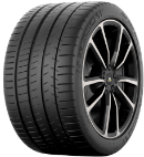 Gros plan de la bande de roulement Michelin Pilot Super Sport 345/30 R19 109 Y XL, ZR