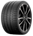 Gros plan de la bande de roulement Michelin Pilot Super Sport 335/25 R20 99 Y RUN ON FLAT ZR