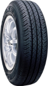 Gros plan de la bande de roulement Roadstone Classe Premiere 321 175/65 R14 90/88 T C