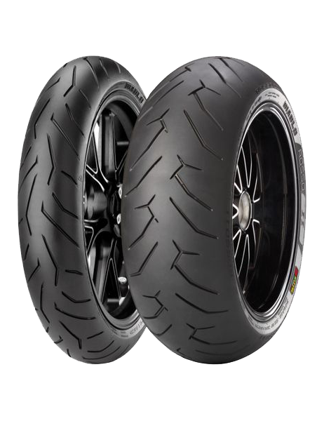 Pirelli Diablo Rosso II 190/55ZR17 (75 W) Rear TL M/C
