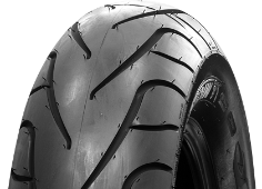 Gros plan de la bande de roulement Michelin Commander II 240/40 R18 79 V Rear TL M/C