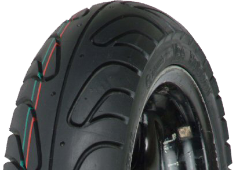 Gros plan de la bande de roulement Vee Rubber VRM119C 120/70-12 60 P Front TL