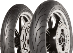 Gros plan de la bande de roulement Dunlop Arrowmax Streetsmart 130/80-18 66 V Rear TL M/C